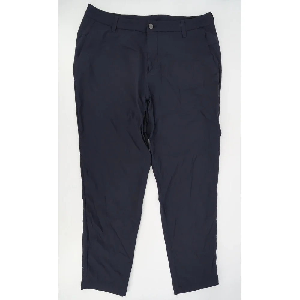 Lululemon Commission Golf Pants Mens 36 Navy Warpstreme Performance LM5AI8S